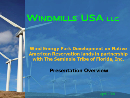 Windmills USA Mission Presentation